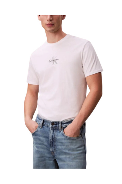 Calvin Klein Ανδρικό T-shirt Λευκό LV04RB866G-YAF