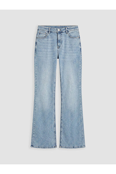 LC Waikiki Sparkling Choices from Shining Store Spanish Flare Women's Jean Pants