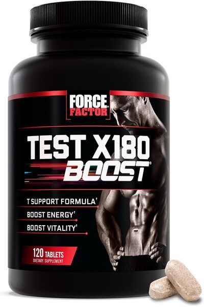 force factor TESTX180 BOOST TESTO BOOSTER 120 TABLET USA MENŞEİ
