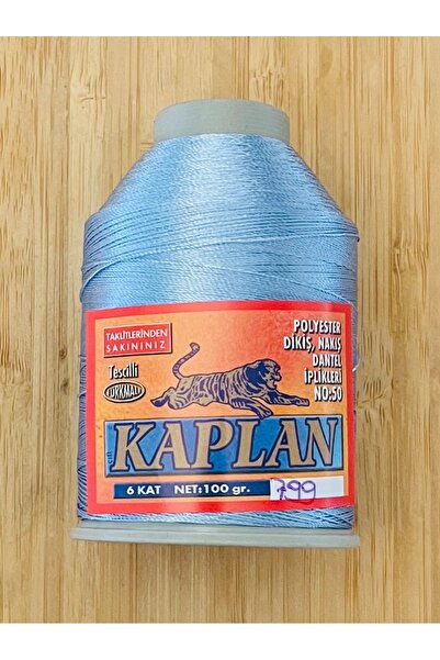 Öztürk Tuhafiye Kaplan 6 Ply 100 Gr Polyester Sewing, Embroidery, Lace Hand E...