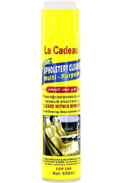 Generic La Cadeau Car Upholstery & Carpet Cleaner, Multi-Purpose 650ml Fast A...