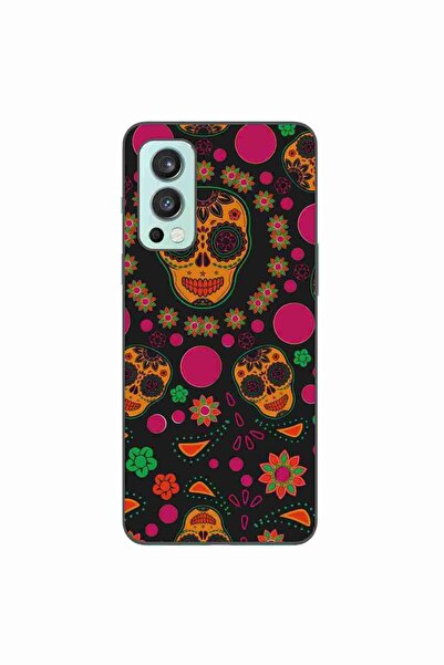 OEM Husa compatibila cu OnePlus Nord 2 Silicon Gel Tpu Model Halloween Floral...