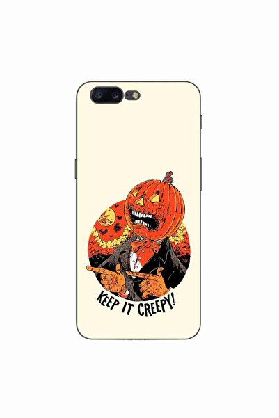 OEM Θήκη συμβατή με OnePlus 5 Σιλικόνης Gel TPU με σχέδιο Halloween Keep it C...