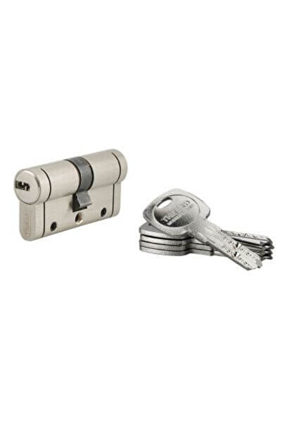 THIRARD Butuc ușă 30 x 30 mm, standard, nichel satinat, TRAFIC 12, 5 chei rev...