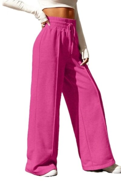 StreetWear Outlet Women's Tracksuit Pants, Flared, With Elastic Waist, Loose ...