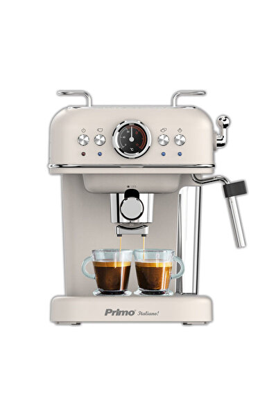 Primo Μηχανή Καφέ Espresso PREM-40445 20Bar 3σε1 Αναλογικό καντράν θερμοκρασί...
