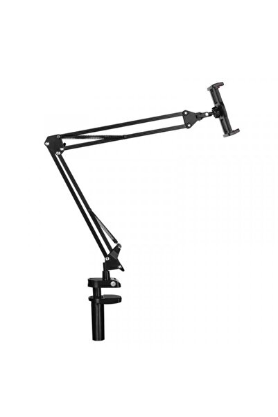 Ugreen Universal Desk Stand for Phone/Tablet, Adjustable Aluminum Arm, Black