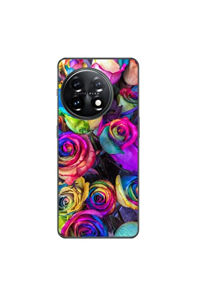 OEM Husa compatibila cu OnePlus 12 Silicon Gel Tpu Model Trandafiri Colorati