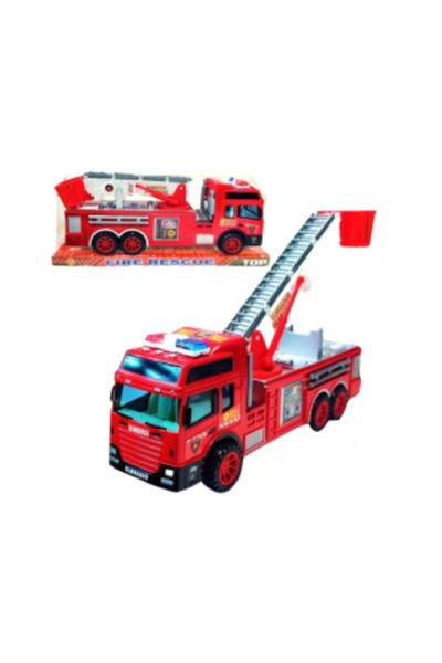 CasaDesteapta.ro Jucarie Camion de Pompieri „Fire Rescue” – Scară Extensibilă...