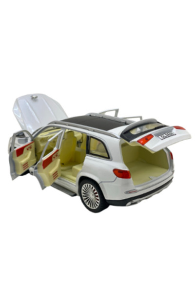 CasaDesteapta.ro Метална количка 1:24 Майбах S600 със звук, светлина