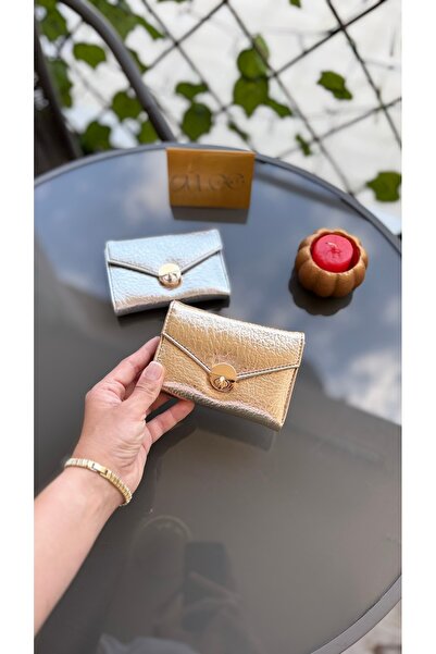 FirstRoseStore Zarf Model Gold Kadın Cüzdanı