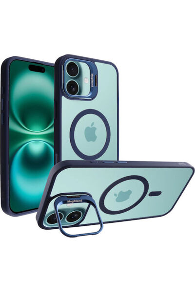Other Idol 1991 Magstand Πίσω Κάλυμμα Σιλικόνης Διαφανές (iPhone 16 Plus) Κωδ...