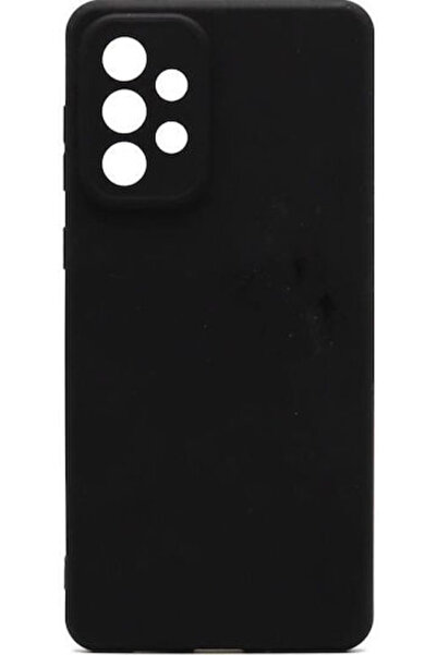 inos Πίσω Κάλυμμα Σιλικόνης Μαύρο (Galaxy A73)