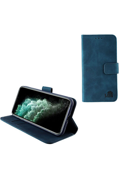 Lime&co Lime Essential Magnet Book Συνθετικό Δέρμα Σκούρο Μπλε (iPhone 11 Pro...