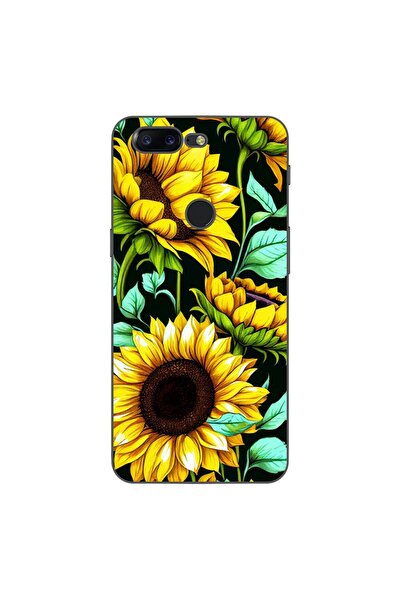 OEM Husa compatibila cu OnePlus 5T Silicon Gel Tpu Model Floarea Soarelui AI