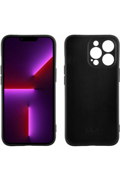 Other Idol 1991 Βελούδινη Μαύρη Θήκη Πλάτης Σιλικόνης (iPhone 13 Pro) Κωδικός...