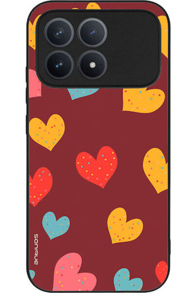 Other Θήκη Sonique Heart Series Xiaomi Poco F8 Pro 5g Μπορντό