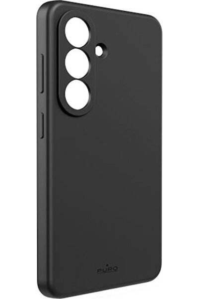 Puro Icon Πίσω Κάλυμμα Σιλικόνης Μαύρο (Galaxy S26)