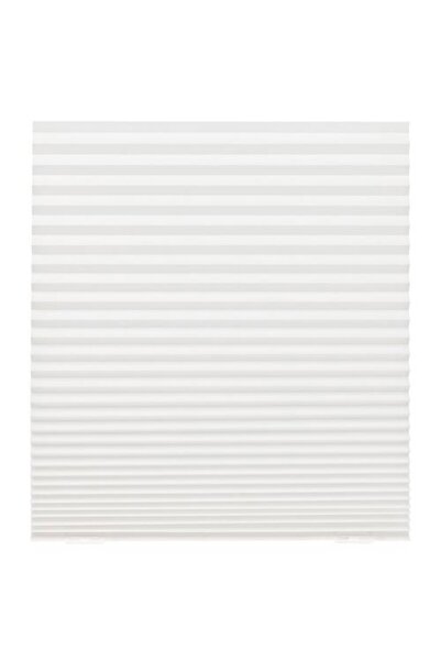 IKEA SCHOTTIS stor perde, beyaz, 90x190 cm, şeffaf kumaş, polyester