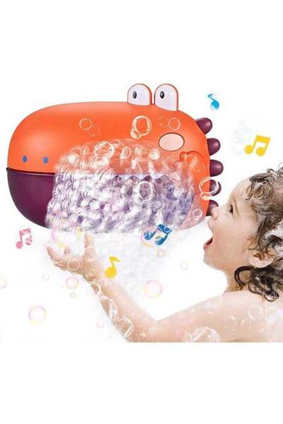Arabest Children's Automatic Silent Musical Bubble Machine Bath Toy,Dinosaur ...