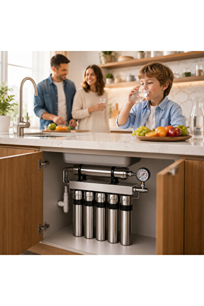 Medeyatech MedeyaTech Water Purification System, 5-Stage Ultrafiltration, 304...