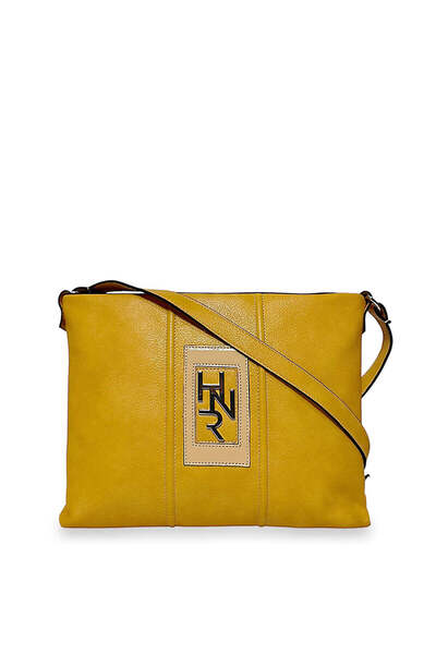 Hunter Roots Γυναικεία Τσάντα Clutch – Κίτρινη
