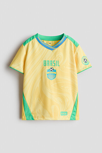 H&M Baskılı Futbol Tişörtü