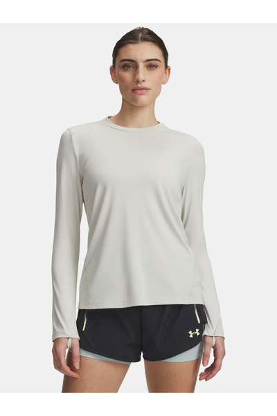 Under Armour Tricou de damă W Explor IsoChill UPF LS-WHT