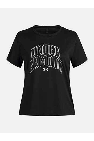 Under Armour Tricou de damă Tech Varsity Graphic SS-BLK