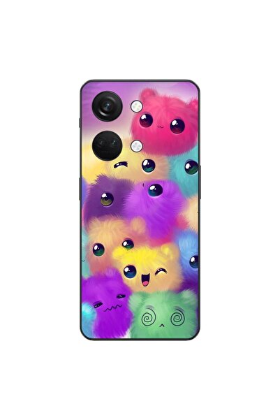 OEM Husa compatibila cu OnePlus Nord 3 Silicon Gel Tpu Model Pufosi Colorati