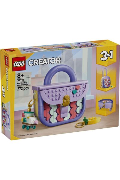 LEGO LEGO ®   Creator 3 σε 1 Τσάντα Τέχνης και Μόδας με Αποθηκευτικό Χώρο 31391