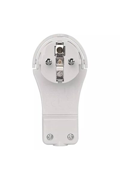 EMOS.EU Male plug, ultra-thin, 90-degree connection, Schuko, Emos P0066