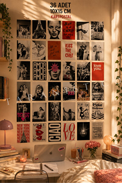 Taranist Poster - Sex And The City Kate Moss IT GIRL Disko 90'lar Kartpostal ...
