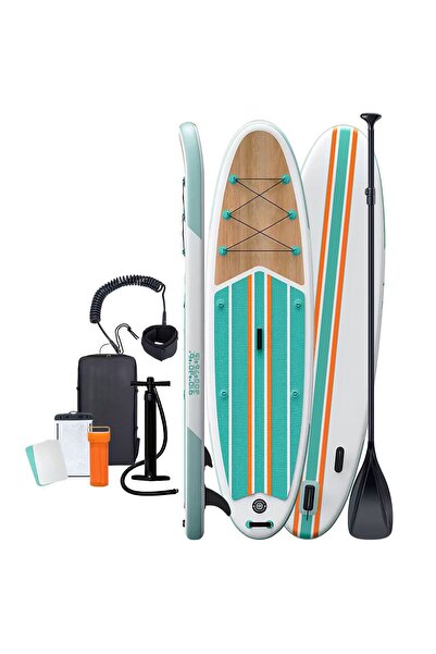 SUP Summertiempo 10 Feet Φουσκωτή Σανίδα με Μήκος 3m Τιρκουάζ