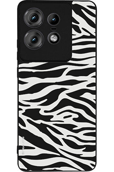 Other Θήκη Σειράς Sonique Animal Print για Motorola Edge 50 Pro 5G Ζέβρα