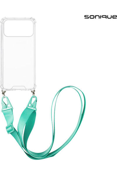 Other Θήκη Σιλικόνης με Λουράκι Sonique Armor Διαφανής για Apple iPhone 17 Pr...
