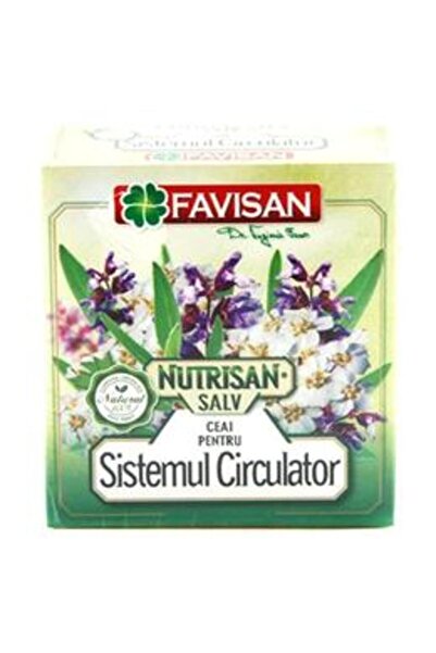 Favisan Ceai pentru Sistemul Circulator Nutrisan SALV Favisan, 50g