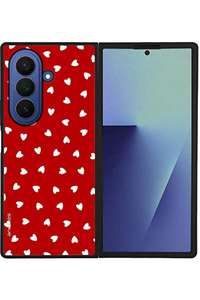 Other Θήκη Sonique Heart Series για Samsung Galaxy Z Fold 7 Κόκκινο