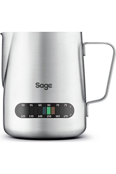Sage Spumator de lapte, Sage, Inox, 11.5 x 10.4 x 8 cm, Argintiu