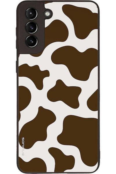 Other Sonique Θήκη Σειράς Animal Print για Samsung Galaxy S21 Plus - Αγελάδα 02