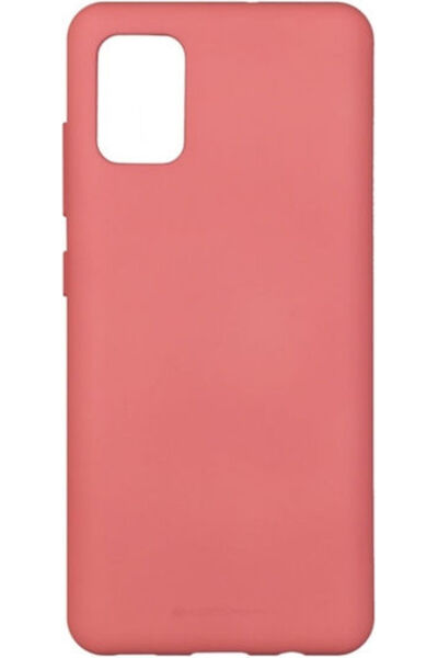 Mercury Μαλακή Ροζ Θήκη Πλάτης Σιλικόνης (Galaxy A41) Κωδικός: 27893