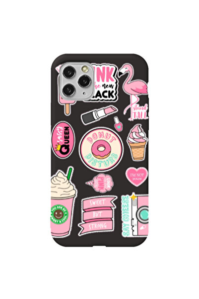 Other Apple iPhone 11 Pro Donut disturb Black Colored Silicone TPU Θήκη