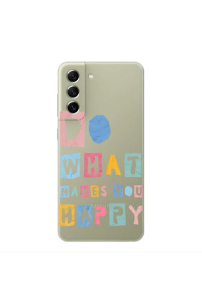 Other Samsung S22 Plus Do What Makes Transparent Silicone TPU Θήκη