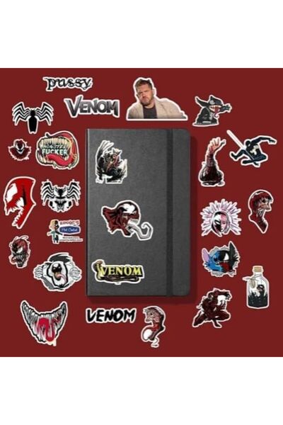Yıldızan TAMGÜN Venom paket naljepnica/naljepnice za bullet journal, planer, ...