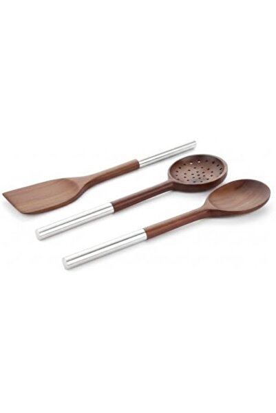 Yıldızan Nzr Beautestore Amberhaus%100 Natural Acacia Wood & Stainless Steel ...