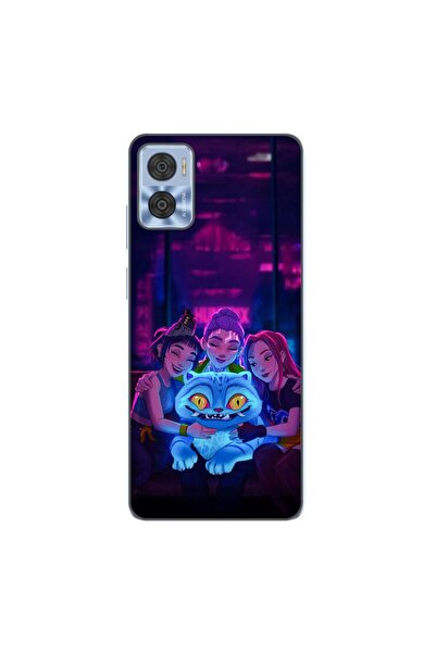 OEM Husa compatibila cu Motorola Moto E22, E22i Silicon Gel Tpu Model KPop De...