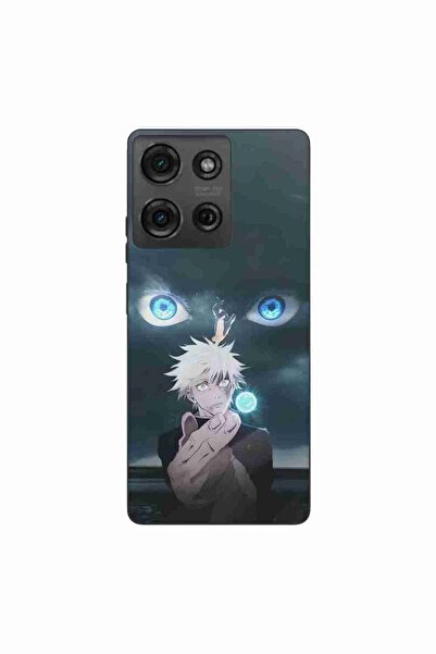 OEM Калъф, съвместим с Motorola Moto G75, силиконов гел TPU, с десен Jujutsu ...