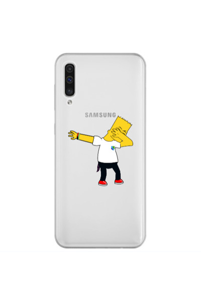 Other Samsung A50 Simpsons2 Transparent Silicone TPU Θήκη