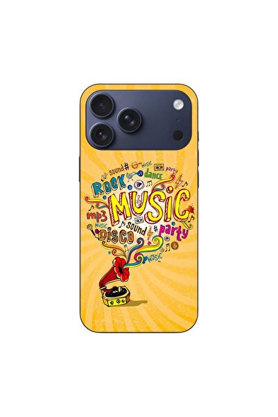 OEM Husa compatibila cu Apple iPhone 17 Pro Max Silicon Gel Tpu Model Muzica ...