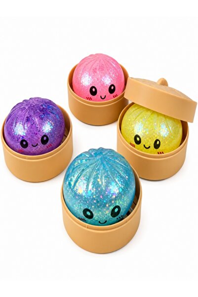 AT Performance Jucărie Antistres Squishy Dumpling AT PERFORMANCE®, 10 cm, Găl...
